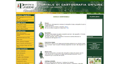 Desktop Screenshot of cartografia.provincia.va.it