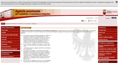 Desktop Screenshot of apapi.provincia.tn.it