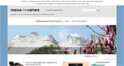 Desktop Screenshot of portale.provincia.ms.it