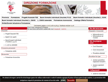 Tablet Screenshot of formazione.provincia.fi.it