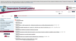 Desktop Screenshot of osservatoriolavoripubblici.provincia.tn.it