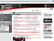 Tablet Screenshot of format.provincia.tn.it